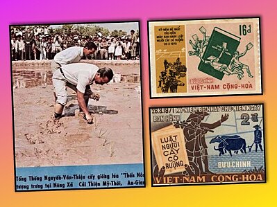 Người Cy C Ruộng  ngy vui nhất đời Tổng thống Thiệu v k ức tem thư của một thằng b Si Gn