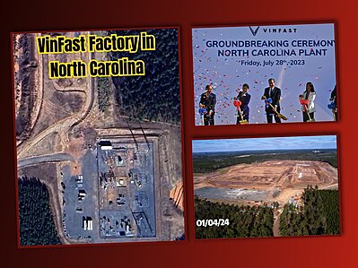 VinFast ở North Carolina đứng trước nguy cơ bị thu hồi đất vng, Vingroup quay xe sang Ấn Độ với canh bạc 3 tỷ USD