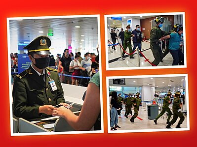 Ra phi trường rồi mới biết kh�ng xuất cảnh được, l� do thật bất ngờ ở 'thi�n đường' Việt Cộng